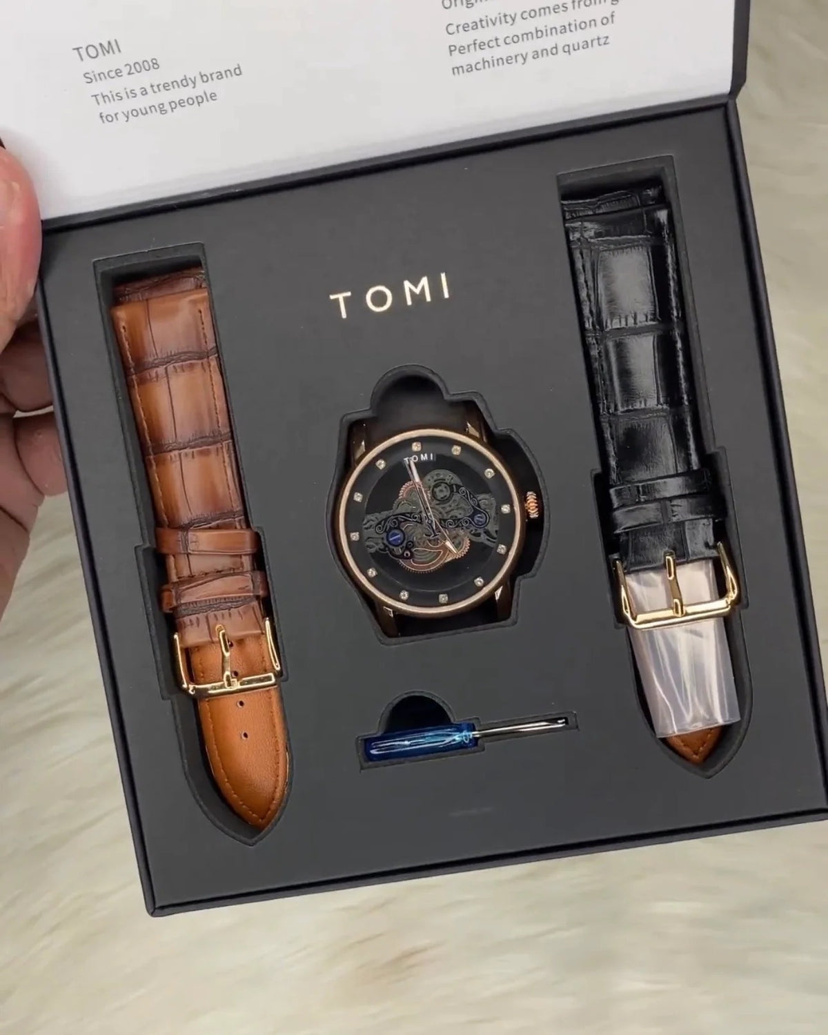 LIMITED EDITION BUSINESS CLASS - Durable Dual Strap - Original Tomi