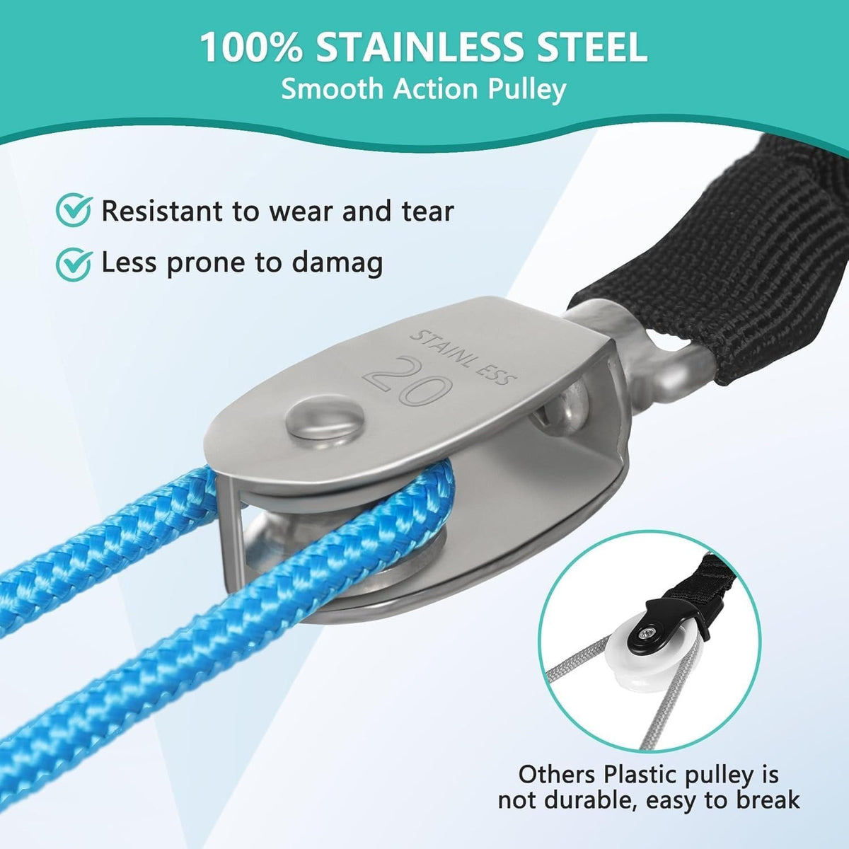 Shoulder Pulley, Rotator Cuff & Frozen Shoulder Rehab Exerciser for tendonitis, frozen shoulder syndrome, rotator cuff, for home exercise