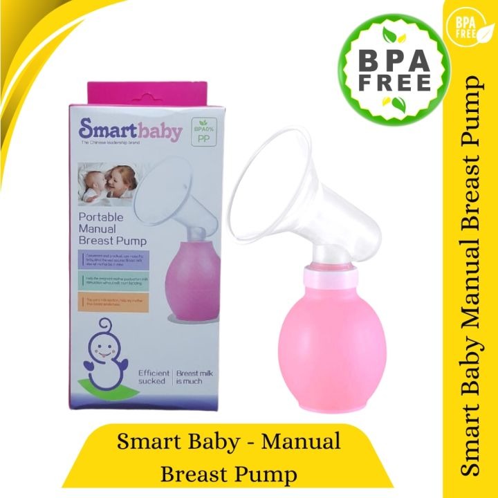Smart Manual Bredast Pump for Mothers – Strong Suction Portable Milk Pump for Baby Feeding