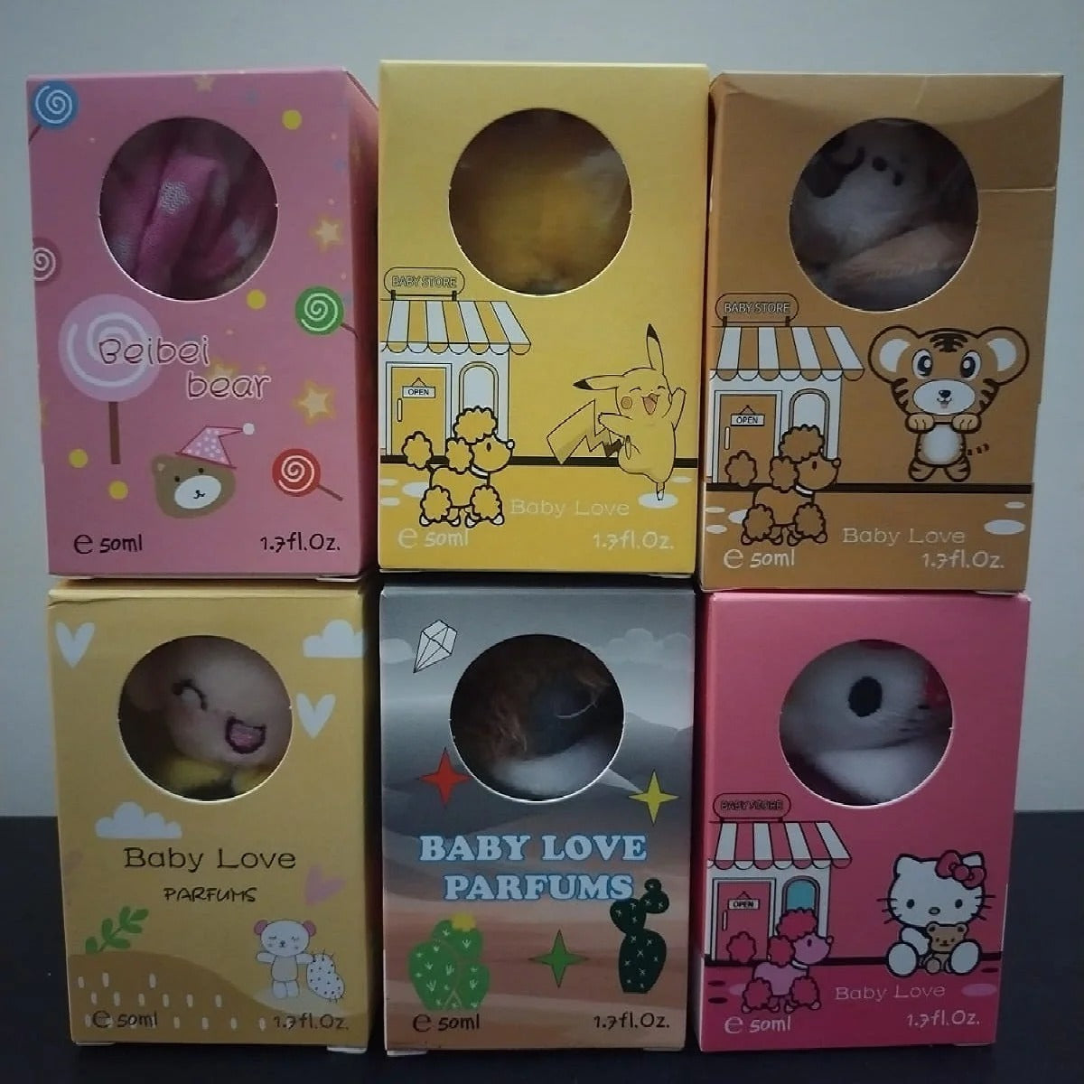 Baby Love Perfume Collection 50ML (12PCS)