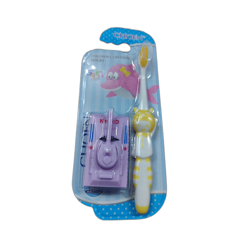 Kids Toothbrush Pack with Toy Cute Tooth Brush for Kids